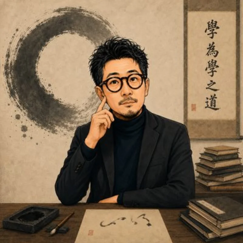 堀場英雄 イラストポートレート